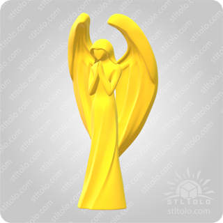مدل سه بعدی مجسمه فرشته