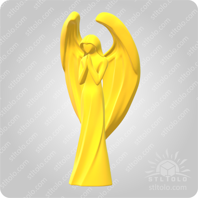 مدل سه بعدی مجسمه فرشته